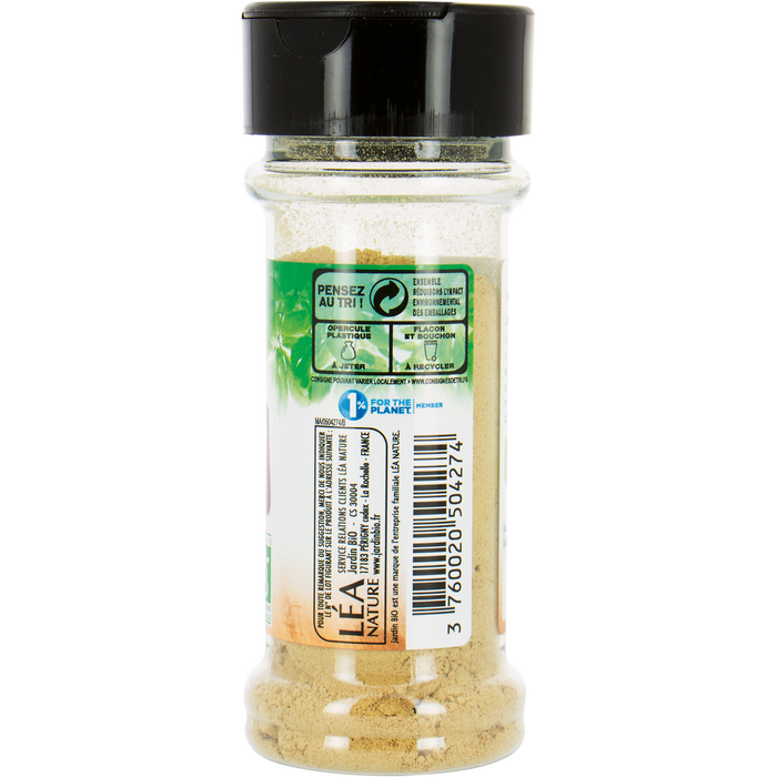 Boho Cosmetics Gingembre Moulu Bio - Jardin Bio Étic