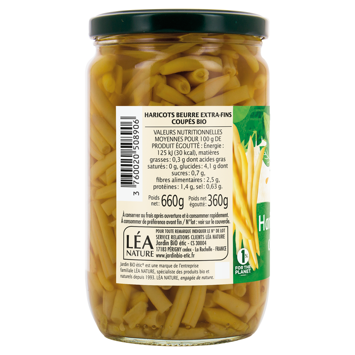 Boho Cosmetics Haricots Beurre Bio - Jardin Bio Étic