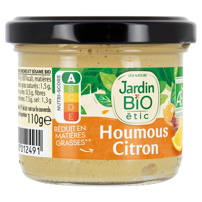 Boho Cosmetics Houmous Citron Bio - Jardin Bio Étic