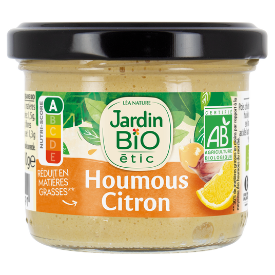 boho cosmetics Houmous Citron Bio - Jardin Bio Étic