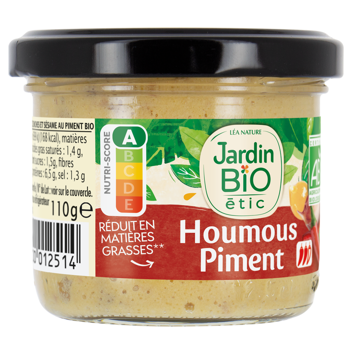 Boho Cosmetics Houmous Piment Doux - Jardin Bio Étic