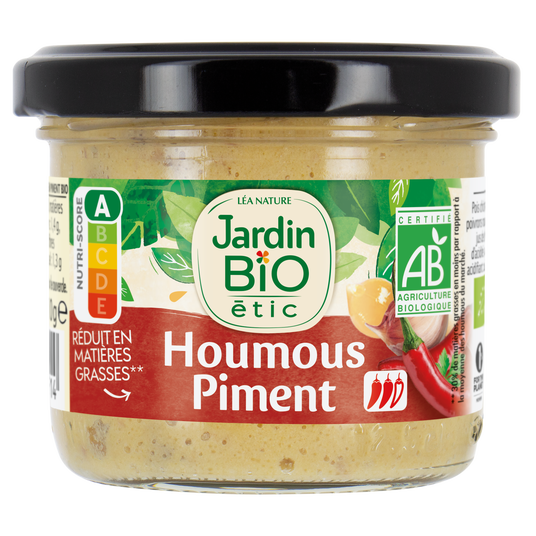 boho cosmetics Houmous Piment Doux - Jardin Bio Étic