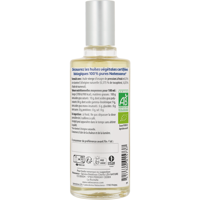 Boho Cosmetics Huile D'Onagre Bio - Adoucit - 50ml