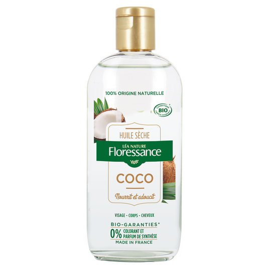boho cosmetics Huile sèche Coco bio - Floressance boho cosmetics Huile sèche Coco bio - Floressance