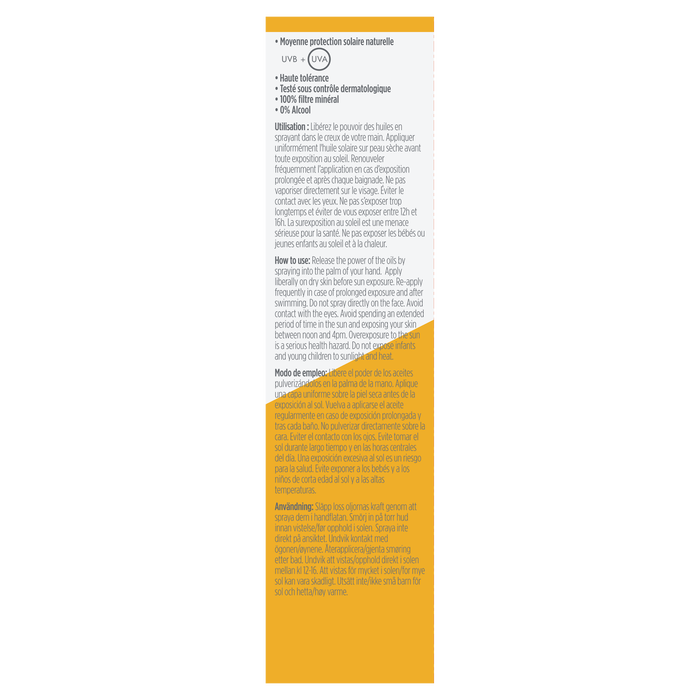 Boho Cosmetics Huile Solaire SPF15 90ml - Bioregena