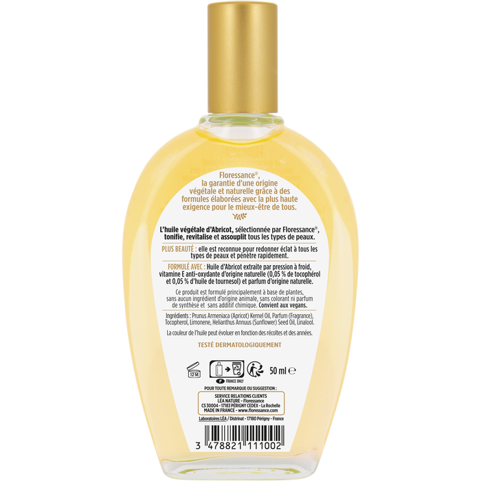Boho Cosmetics Huile Végétale Abricot - Floresssance