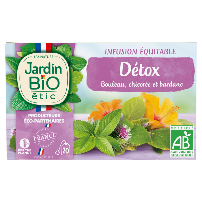 Boho Cosmetics Infusion Détox Bio - Jardin Bio Étic