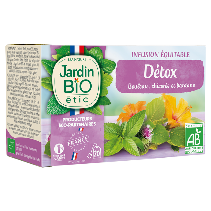 Boho Cosmetics Infusion Détox Bio - Jardin Bio Étic