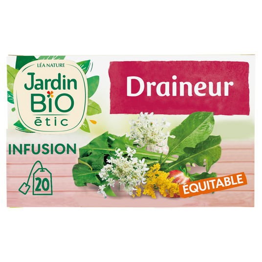 boho cosmetics Infusion draineur - Jardin Bio Étic