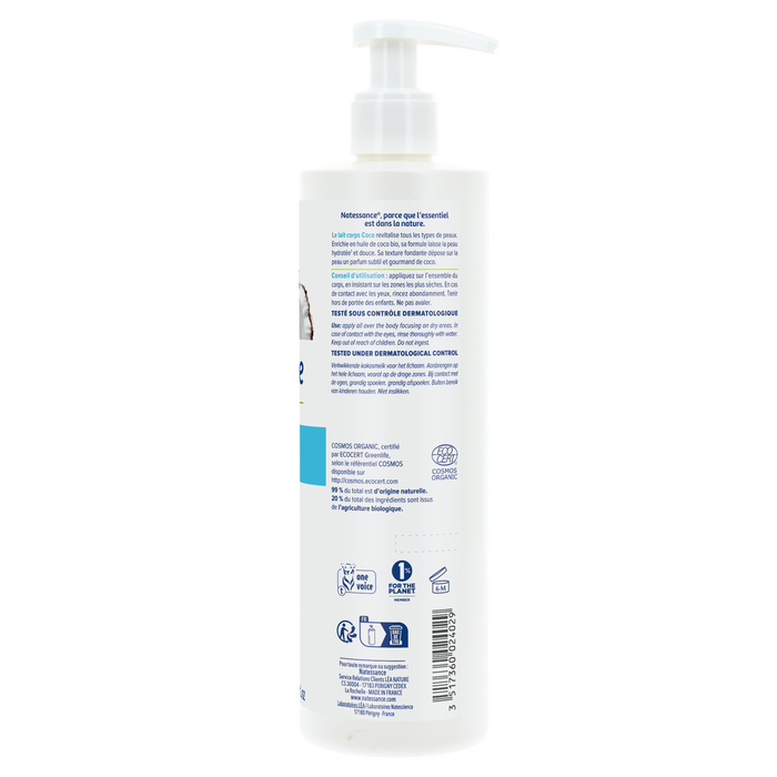 Boho Cosmetics Lait Corps Coco - Natessance