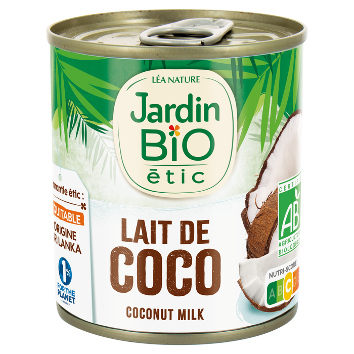 Boho Cosmetics Lait De Coco Bio - Jardin Bio Étic