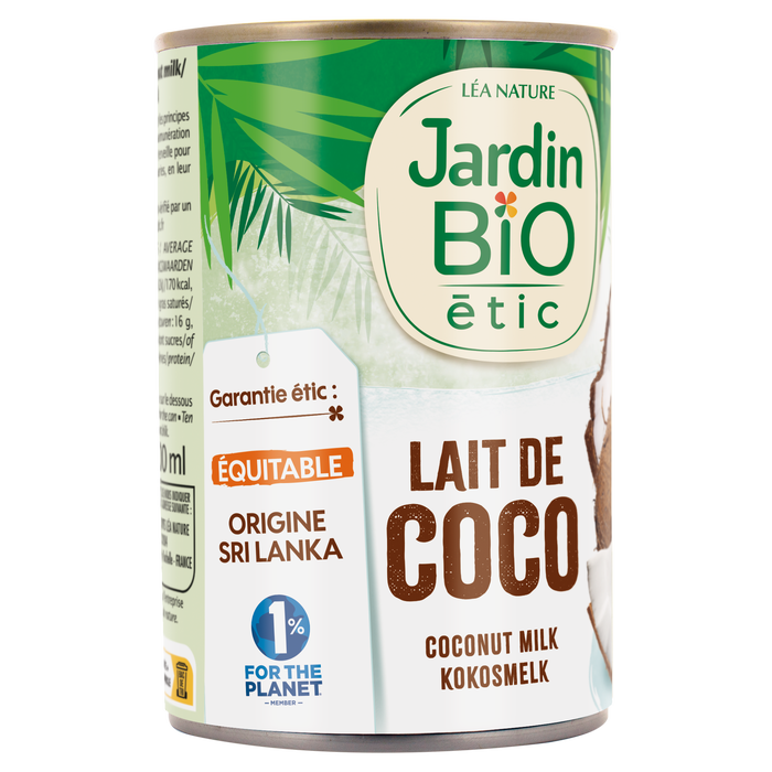 Boho Cosmetics Lait De Coco Bio - Jardin Bio Étic