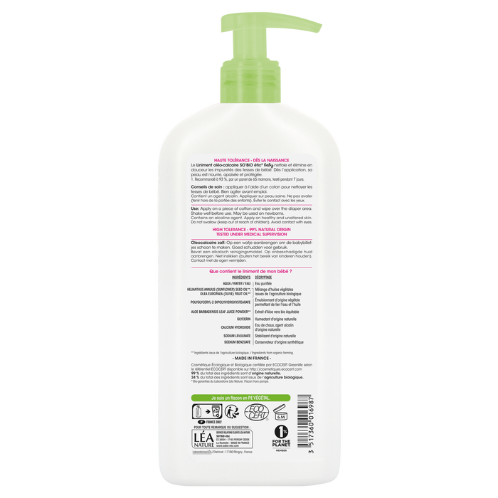 Boho Cosmetics Liniment Oléo-calcaire - SO'BiO étic