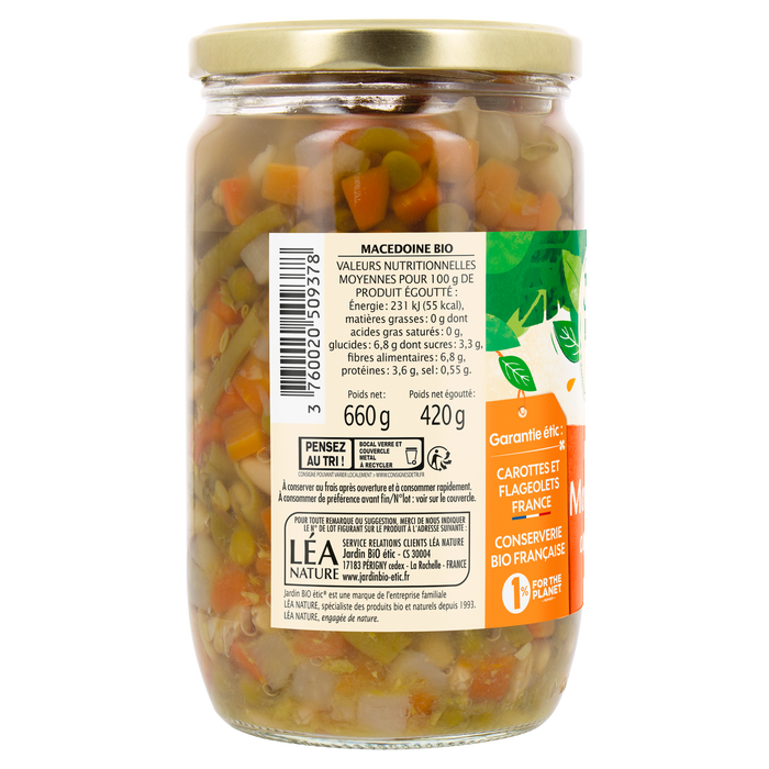 Boho Cosmetics Macédoine Bio - Jardin Bio Étic