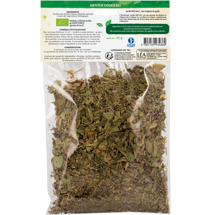 Boho Cosmetics Menthe Douce - Jardin Bio Étic