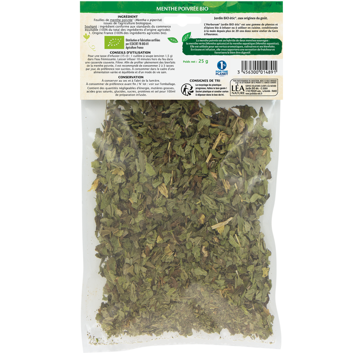 Boho Cosmetics Menthe Poivrée - Jardin Bio Étic