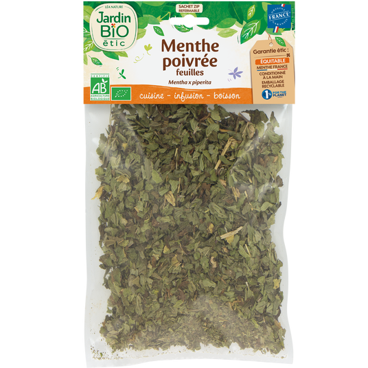 boho cosmetics Menthe poivrée - Jardin Bio Étic