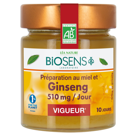 boho cosmetics Miel et ginseng vigueur - Biosens