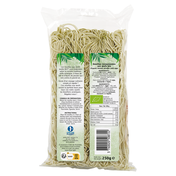 Boho Cosmetics Nouilles Aux Oeufs - Jardin Bio Étic