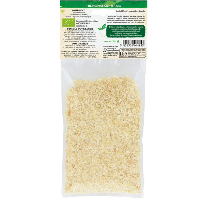 Boho Cosmetics Oignon Semoule - Jardin Bio Étic