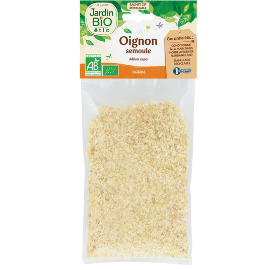 boho cosmetics Oignon semoule - Jardin Bio Étic