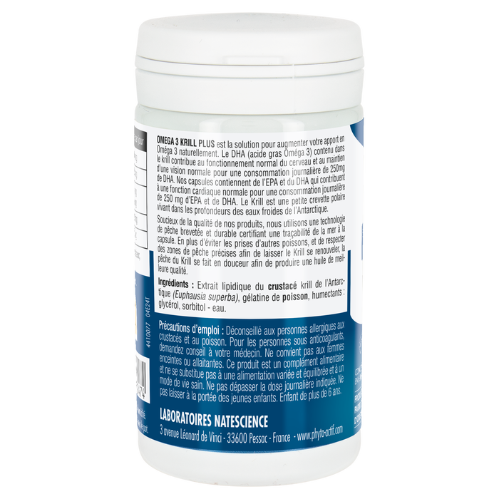 Boho Cosmetics Oméga 3 Krill Plus - Phyto-Actif