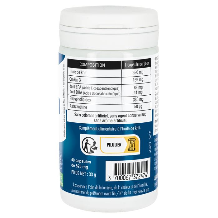 Boho Cosmetics Oméga 3 Krill Plus - Phyto-Actif