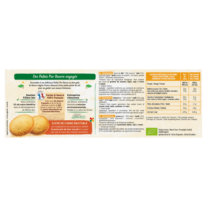 Boho Cosmetics Palets Pur Beurre - Jardin Bio Étic