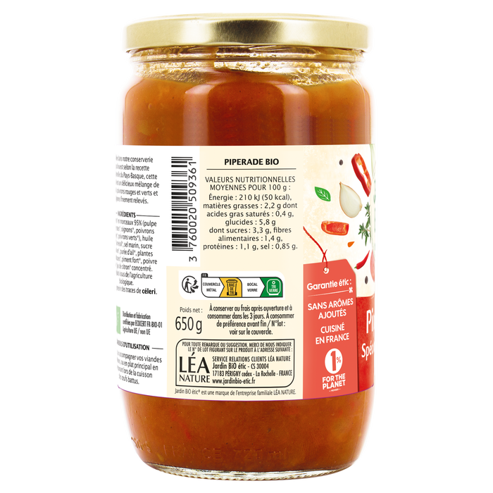 Boho Cosmetics Piperade Bio - Jardin Bio Étic