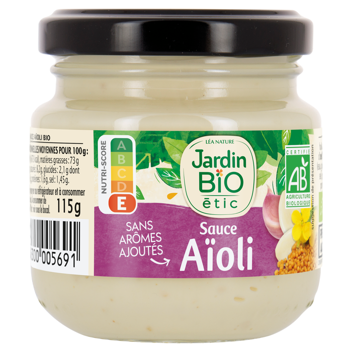Boho Cosmetics Sauce Aïoli - Jardin Bio Étic