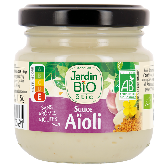 boho cosmetics Sauce aïoli - Jardin Bio Étic