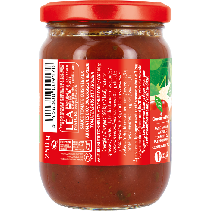 Boho Cosmetics Sauce Tomate à La Provençale - 250G