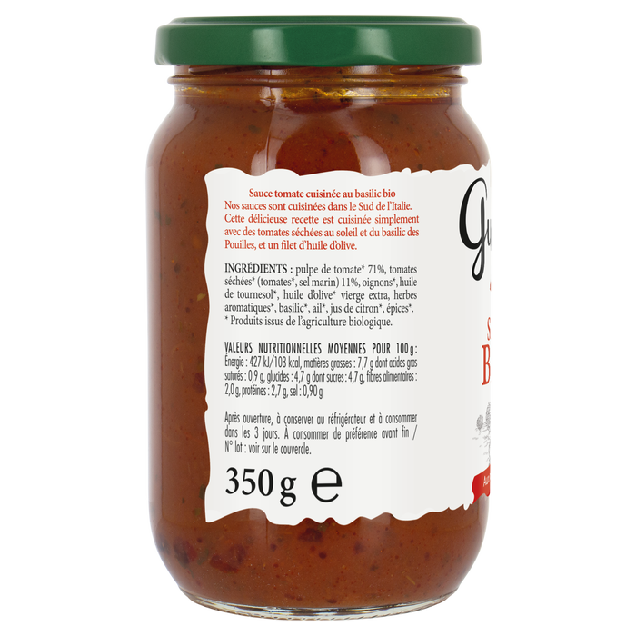 Boho Cosmetics Sauce Tomate Basilico - Gusti Amo Bio