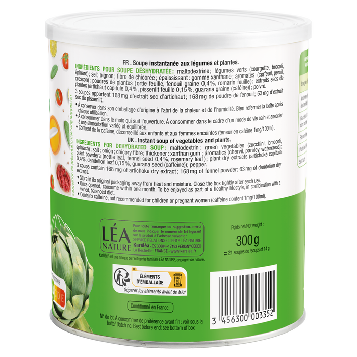 Boho Cosmetics Soupe à L'artichaut Détox - Karéléa