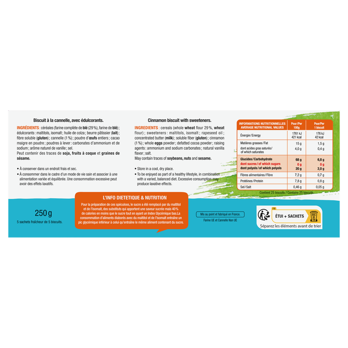 Boho Cosmetics Speculoos Sans Sucres - Karelea