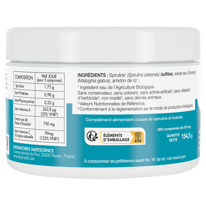 Boho Cosmetics Spiruline & Acérola Bio