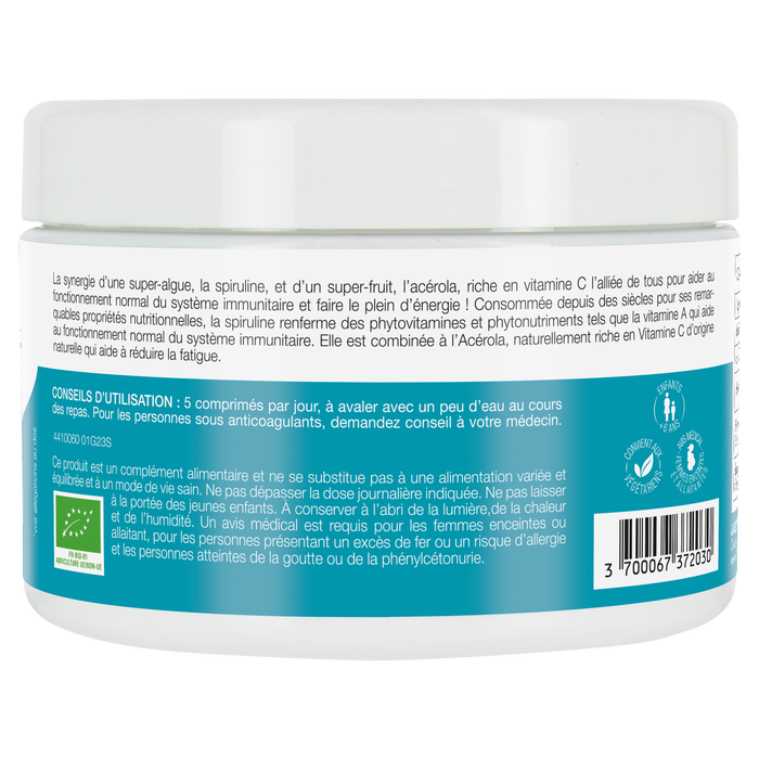 Boho Cosmetics Spiruline & Acérola Bio