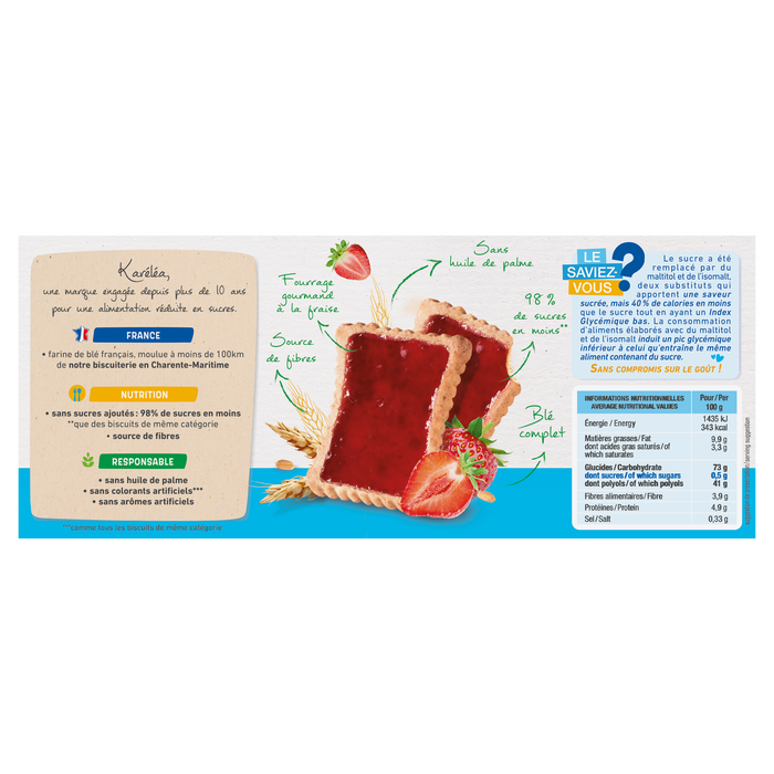 Boho Cosmetics Tartelettes Fraise - Karéléa