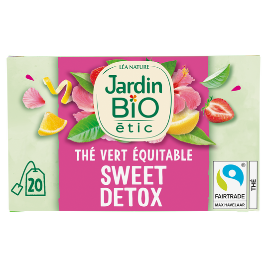 boho cosmetics Thé Vert Détox bio - Jardin Bio Étic