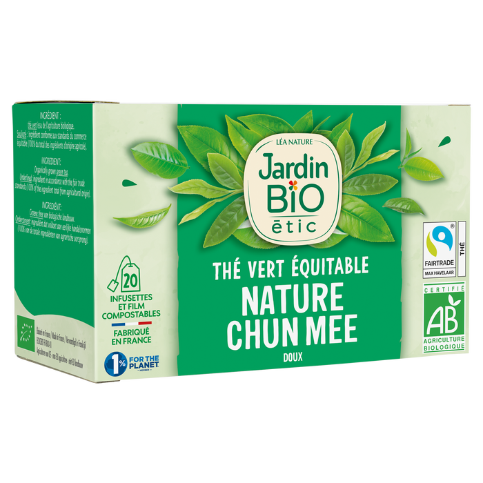 Boho Cosmetics Thé Vert Doux - Jardin Bio Étic