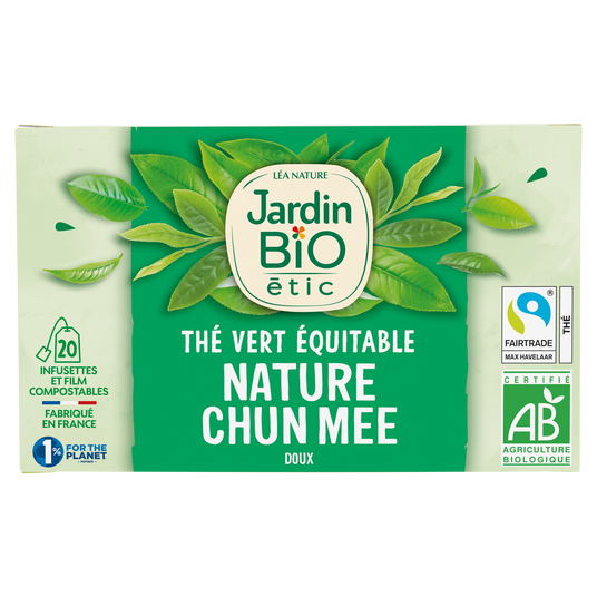 boho cosmetics Thé vert doux - Jardin Bio Étic