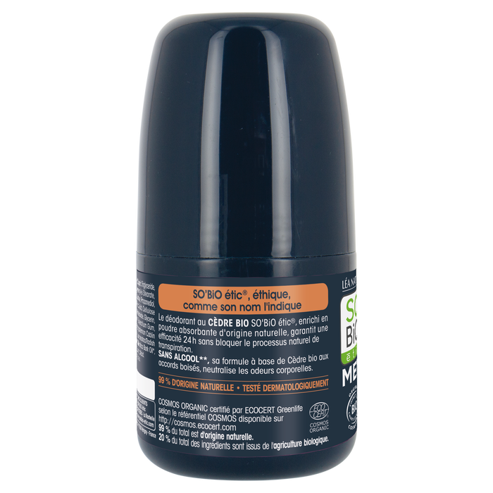 Boho Cosmetics Vente Déo Men 24h Cèdre - Déodorants