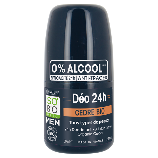 boho cosmetics Vente Déo Men 24h Cèdre - Déodorants