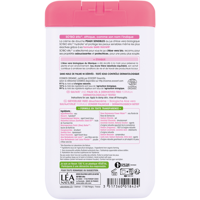 Boho Cosmetics Vente Gel Douche Aloe Vera - Douches