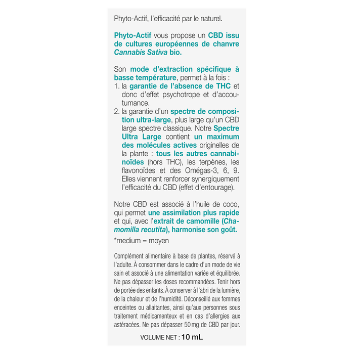 Boho Cosmetics Vente Huile CBD 10% - Bien-être (CBD)