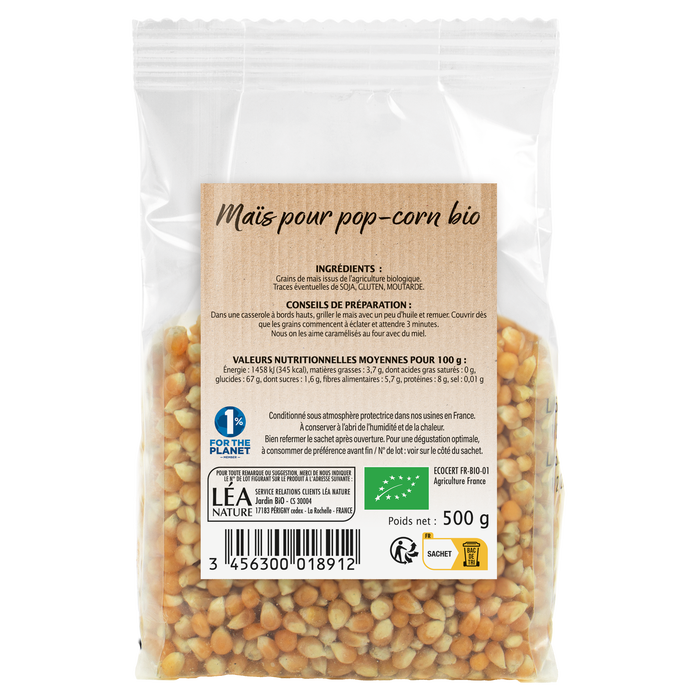Boho Cosmetics Vente Maïs Popcorn Bio - Graines Bio