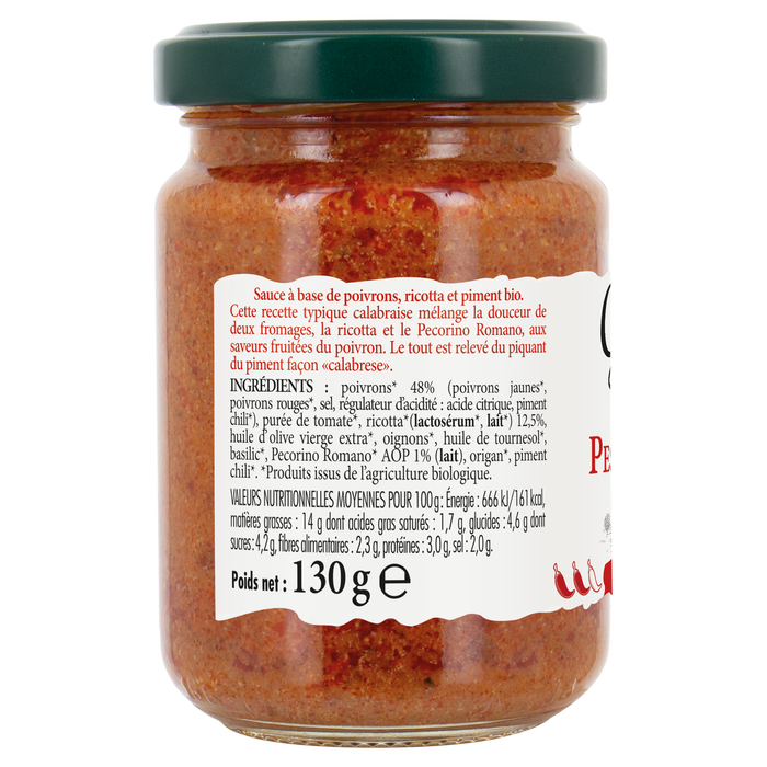 Boho Cosmetics Vente Pesto Calabrese Bio - Sauces