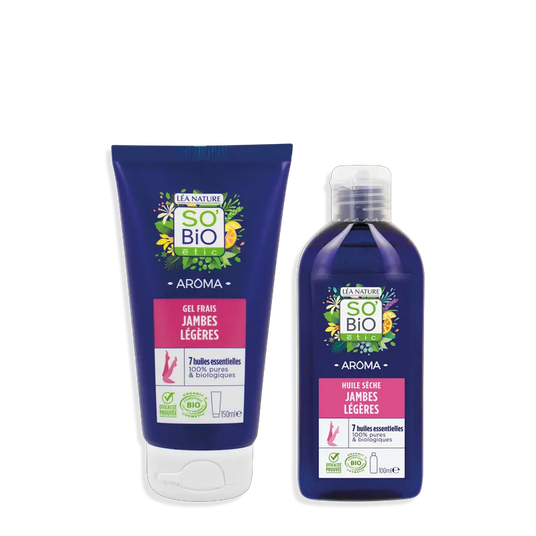 boho cosmetics Vente Routine Jambes Légères - Aroma