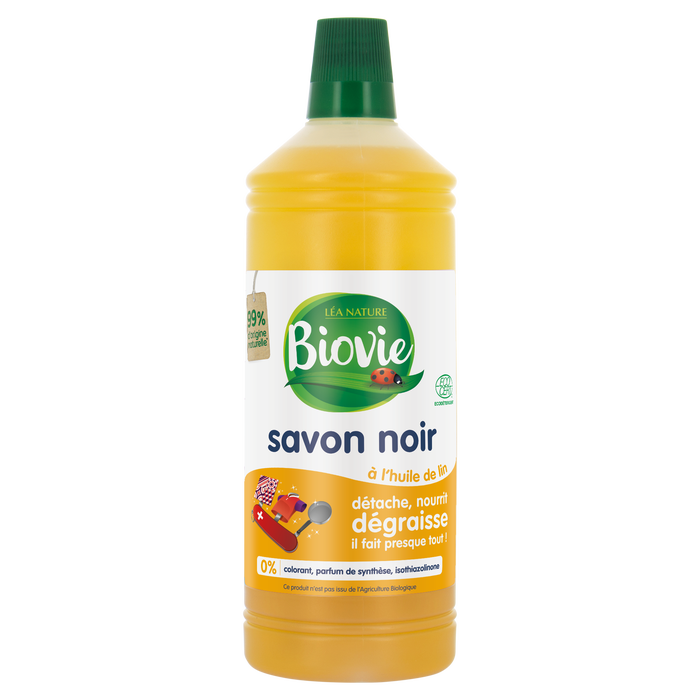 Boho Cosmetics Vente Savon Noir Liquide - BIOVIE