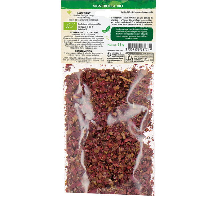 Boho Cosmetics Vigne Rouge Bio - Jardin Bio Étic